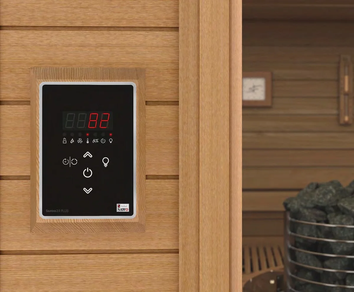 SAWO Saunova 2.0 PLUS touch control panel