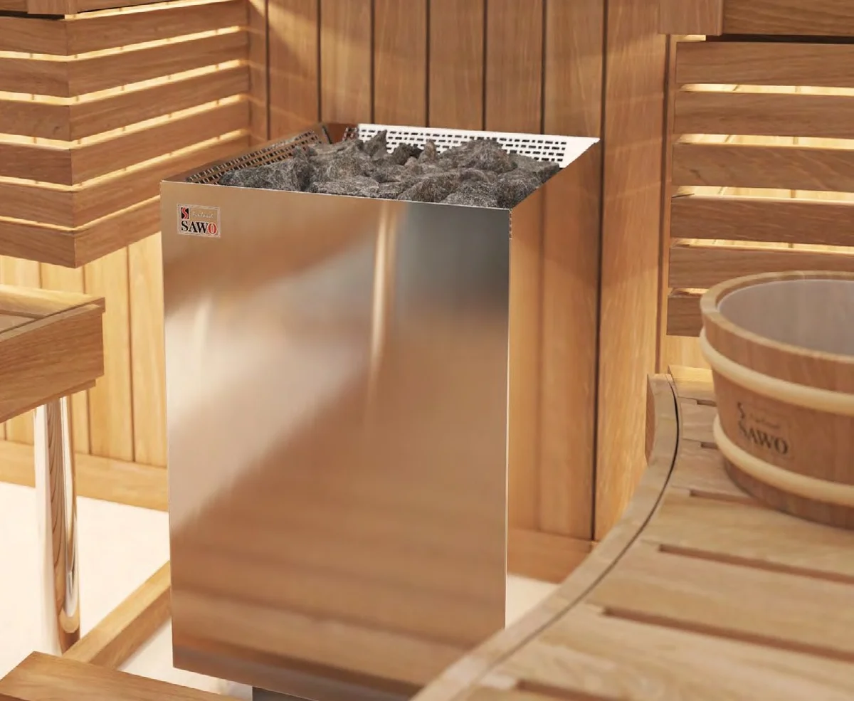 SAWO Nordex Floor stainless steel heater