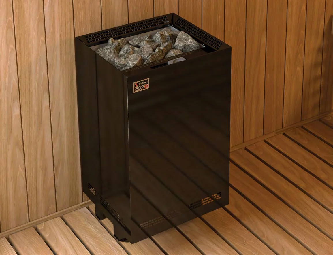 SAWO Nordex S Combi black floor heater